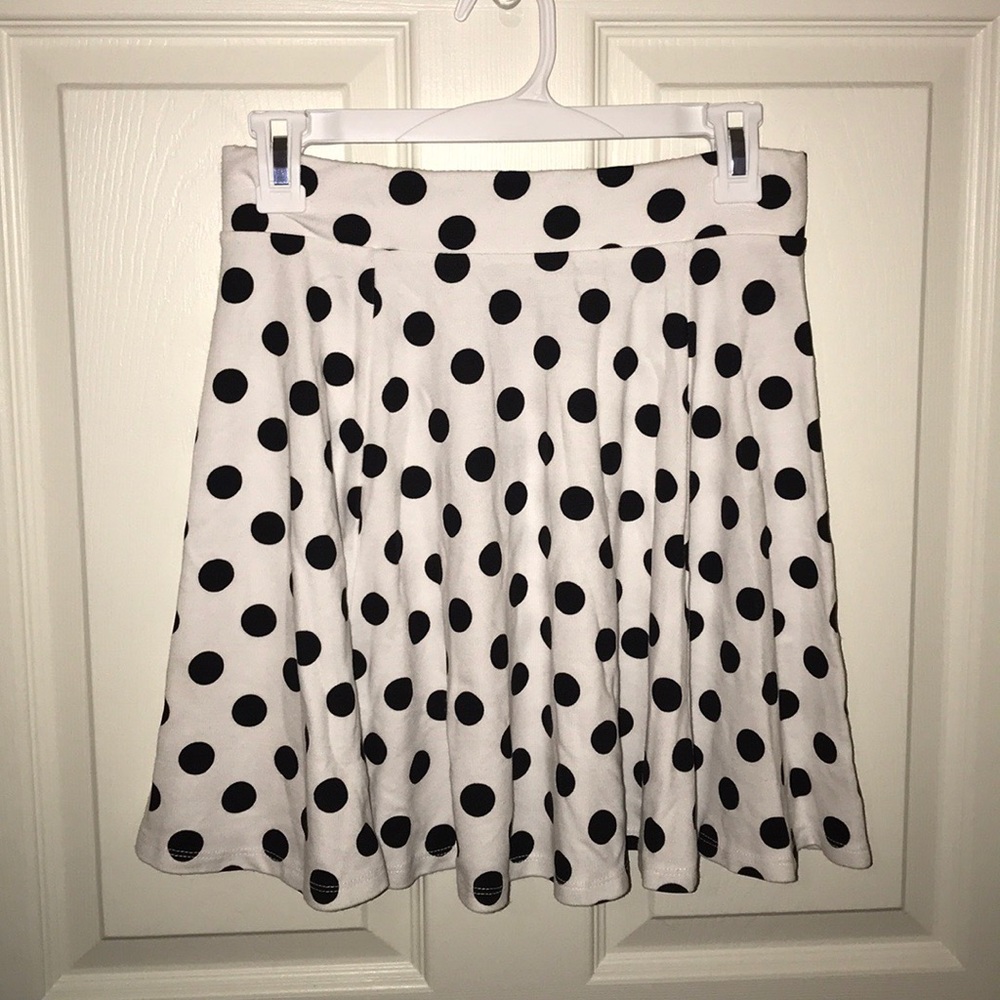 Polka dot skirt